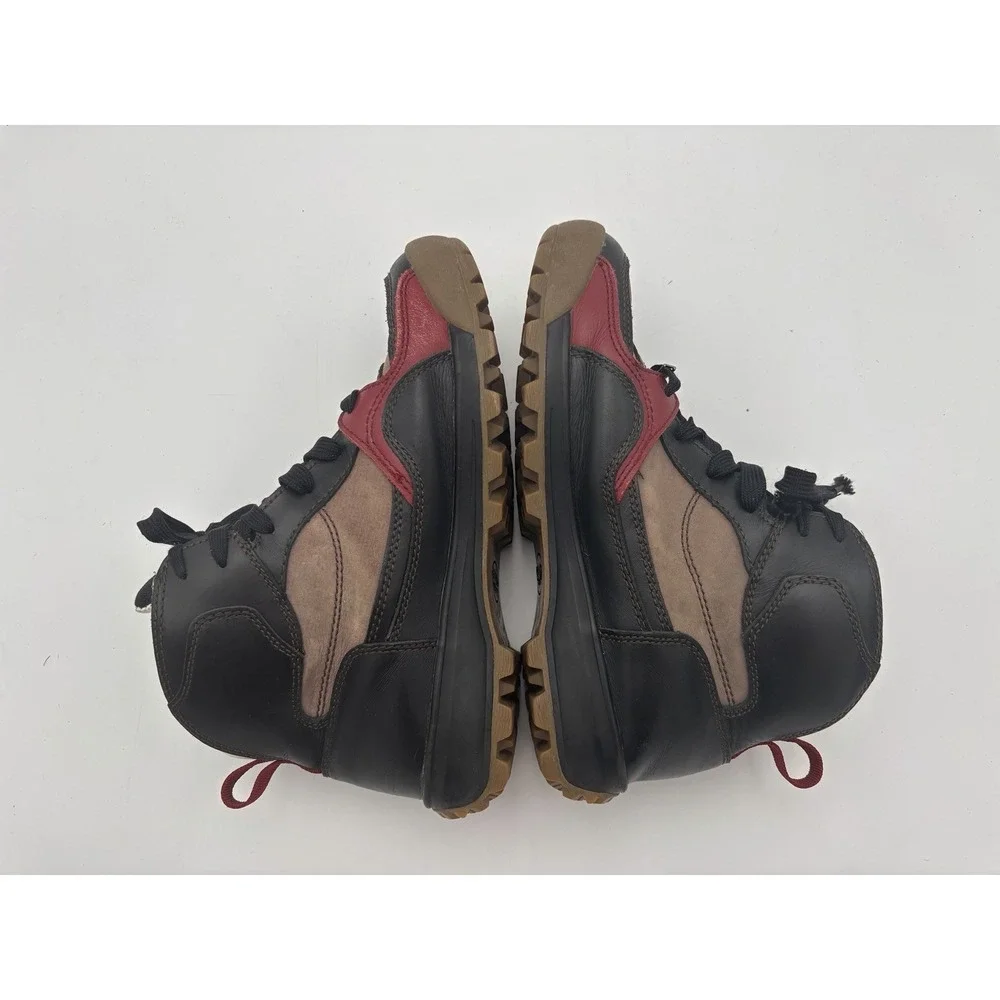 Vasque Hiking Boots Mens 8 Black Red Brown GoreTex GTX Knockout Leather‎ Outdoor